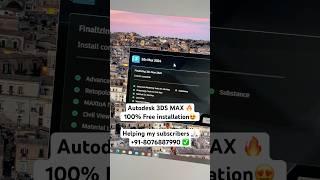 3DS Max {FREE} 100% Free installation | NO CRACK  | Autodesk 3DS MAX  #autocad