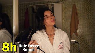 Bathroom Harmony: Hair Dryer Sounds with Her [ASMR]
