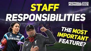 The BEST STAFF RESPONSIBILITIES on FM21 | Football Manager 2021 Tips & Tricks