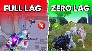 How To Fix BGMI LAG PERMANENTLY | BGMI LAG PROBLEM | BGMI LAG FIX