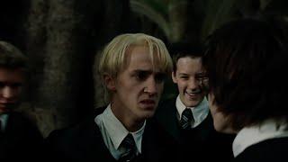 Малфой смеется над Гарри Поттером / Гарри Поттер против Малфоя / Грозный глаз наказывает Малфоя