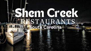 Shem Creek restaurants. By Globaleateries.com. Find nice restaurants near me.