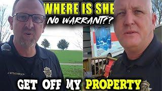 Cops Kicked Off Private Property | This Man Wasn't Having It | Gues What Happened!