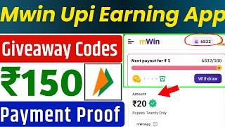 mwin app giveaway code | mwin earning app | mwin app payment proof | mwin app unlimited coins trick