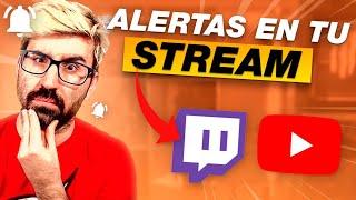 2Como CONFIGURAR OVERLAY GRATIS para TWITCH  Como Poner Alertas en TWITCH con Streamelements OBS