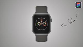 Figma Design Tutorial | Apple Watch | Animated