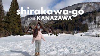 Japan’s most beautiful village ️ (exploring shirakawa-go and kanazawa, teahouse, gifu prefecture)