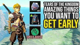 Don't Miss These Amazing Unlocks Early In Zelda Tears Of The Kingdom (Tears of The Kingdom Tips)