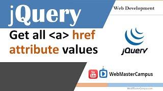 jquery how to get all href attribute values from a list