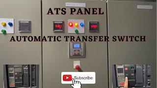 ATS panel work, ATS panel with 1 generator and Transformer | Ats panel kya hai