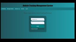 Cloud Based Vehicle Tracking Management System (Final Year Project )