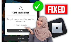 Sorry, there was a problem reaching our servers. Please try again. || Roblox Connection Error