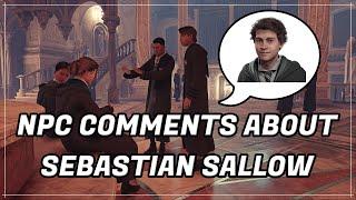 Hogwarts Legacy - NPC Comments About Sebastian Sallow (Voice Clips)