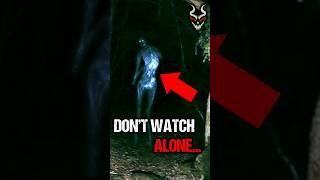 REAL SKINWALKER Caught On Camera?!  #scary #cryptid #skinwalker