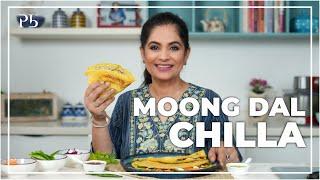 Moong Dal Chilla Recipe I Breakfast Recipes I मूंग दाल और पनीर का आसान चीला I Pankaj Bhadouria