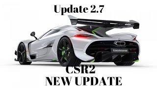 CSR Racing 2 | Update 2.7 | All New Cars