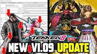 TEKKEN 8 - V1.09 Update Review + New Tekken Shop Items!