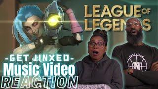 Non-Gamers  watch League of Legends | "Get Jinxed" Official Music Video Reaction