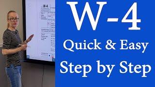W4 | w-4 tax form. How to fill out tax form W4 Employee Withholding Certificate. IRS tax form W-4.