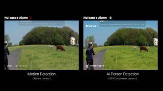 EZVIZ Cameras | AI-Powered Human shape detection