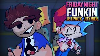 FNF VS Barry Steakfries [FNF Jetpack Joyride MOD] LEAK