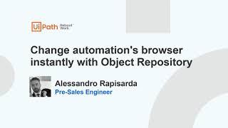 Change an automation's browser instantly with Object Repository