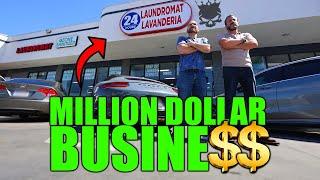 Quit his 6 figure job to begin earning MORE in coin Laundromats!