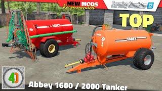 FS22 | Abbey 1600 / 2000 Tanker (by 4D Modding) - Farming Simulator 22 New Mods Review 2K60