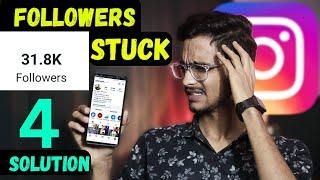 How to Fix Instagram Followers Stuck Problem | Reason With 100% Working Solution
