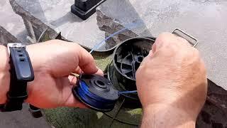 Grass Trimmer Cord Installation