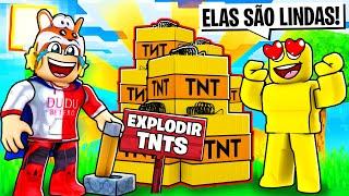 🟨TESTEI 20 TNTS CONTRA O PRÓPOLIS | Minecraft