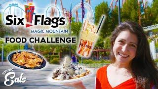 Ultimate Six Flags Food Challenge: Trying All Of The Magic Mountain Treats