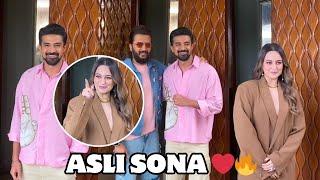 Asli sona Sonakshi Sinha spotted at Sun and sand Hotal Juhu ️ #sonakshisinha #reteshdeshmukh