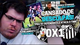 CASIMIRO REAGE E SE REVOLTA: VASCO 0 X 1 SANTOS PELO BRASILEIRÃO 2023 | Cortes do Casimito