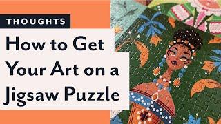 Design Your Own Jigsaw Puzzle: Tips From An Artist Who Made One Herself! [CC]