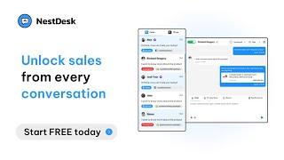 NestDesk - Ecommerce Customer Support Solution:  Faster support, happier customers, higher sales