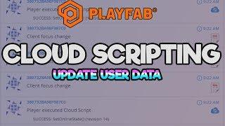 Unity3D - PlayFab CloudScripting Custom Data(2019)