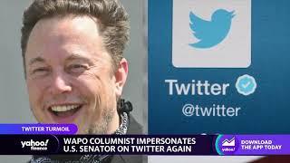 Elon Musk’s leadership is ‘eroding’ Twitter’s trust with users: Reporter