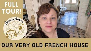 Ep.10: The full tour! Our Amboise townhouse, before.