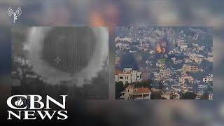 Hamas Rocket Barrage Into Central Israel | News on The 700 Club - January 1, 2024