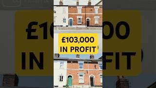 How to make £103,000 from #flipping a property. #Shorts #property #realestate #flipping