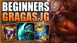 HOW TO PLAY GRAGAS JUNGLE & CARRY FOR BEGINNERS IN S12! - Best Build/Runes Guide - League of Legends