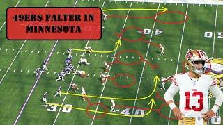 49ers Playbook: SF Falters in Minnesota