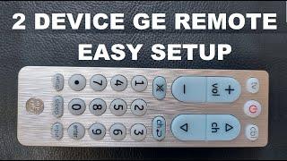 Program and Setup GE 2 Device Remote Control