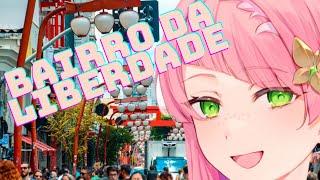 Abi Kadabura falando sobre o bairro da Liberdade!