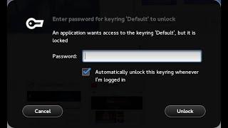 How to resolve The login keyring did not get unlocked when you logged into your computer. ||Darwin||