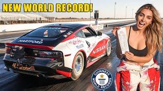 We DEMOLISHED The WORLD RECORD!!! Fastest Nissan Z On Planet Earth!