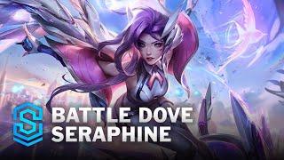 Battle Dove Seraphine Skin Spotlight - League of Legends