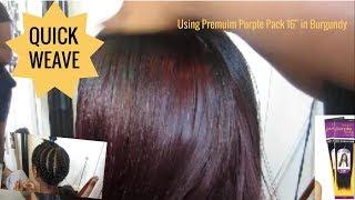 TUTORIAL: Sew In || Premium Purple Pack