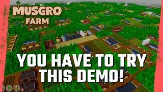 MUSGRO FARM - FREE DEMO you HAVE to try! I'M EXCITED!